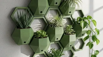 Objeto decorativo impresso em 3D para uso residencial com design personalizado